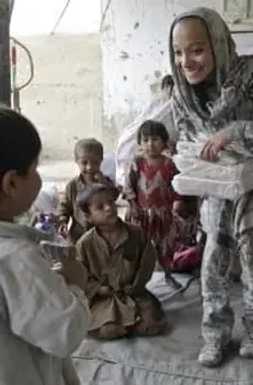 Soldiers attend women's shura