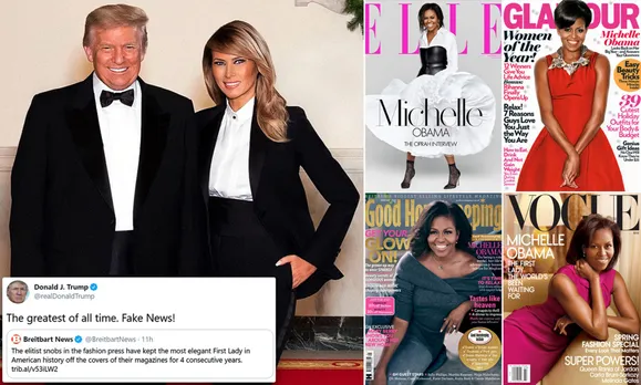 Trump complains that Melania has not featured on a single major magazine cover while First Lady | Daily Mail Online