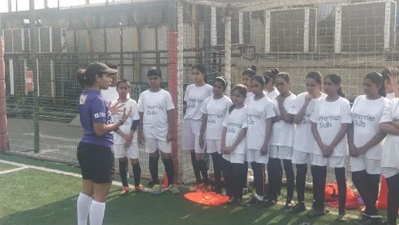 Tanaz Mohammed is a grassroots development officer with Mumbai City Football Club, a Premier Skills-qualified Level One coach and educator