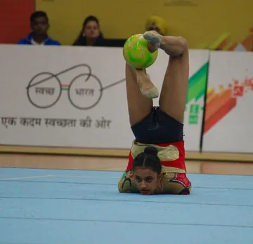 Rhythmic Gymnast Bavleen Kaur