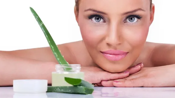 Aloe vera gel helps skin problems
