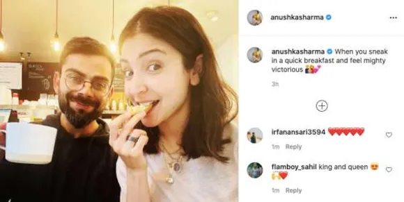 anushka sharma breakfast