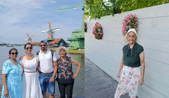 Woman Travels Abroad At 84
