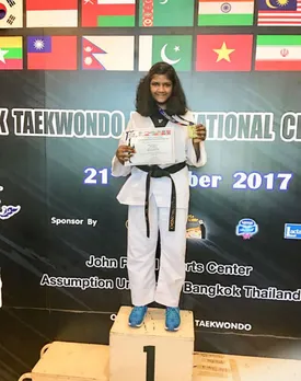 Shreya Jadhav, Taekwondo