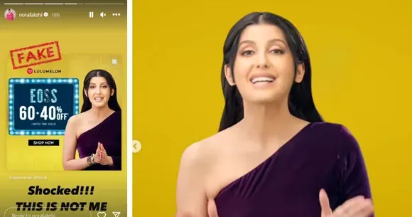 Nora Fatehi Calls Out A Brand For Using Her Deepfake Video