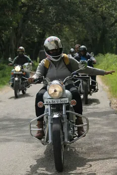 Kanchana Ganga - a group of women bikers in Mysuru