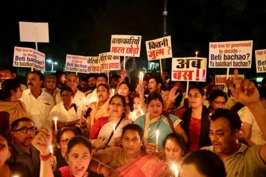 Image result for India Gate asifa protest