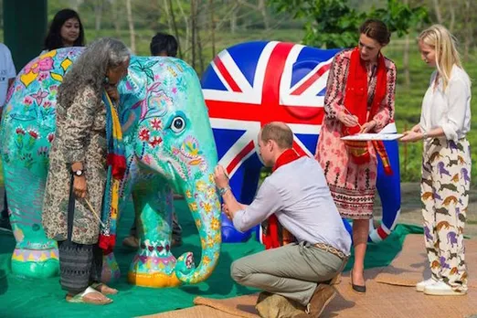 The-Duke-and-Duchess-of-Cambridge-India