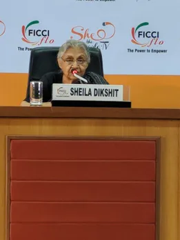 Sheila Dikshit speaking at SheThePeople on her new book