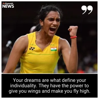 PV sindhu quote