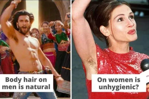 Body hair on women, dirty woman