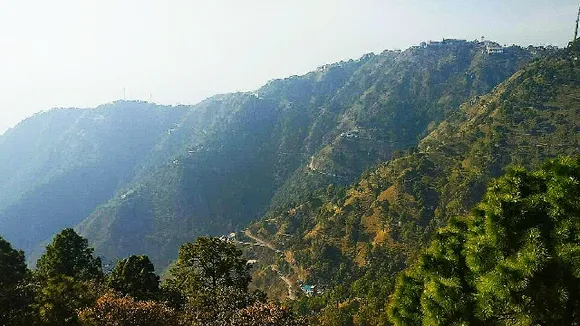 View From The Suicide Point In Kasauli