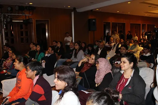 Crowd at Future is Female session at Toi Lit Fest 2016