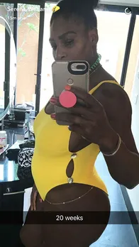 Serena Williams reveals that she is 20 weeks pregnant