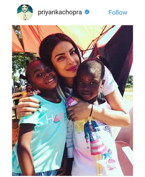 UNICEF'S Goodwill Ambassador Priyanka  Chopra 3