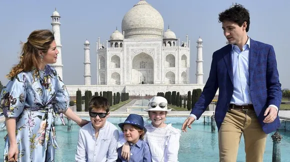 Image result for trudeau family India