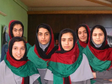 Afghan Girls Robotics team