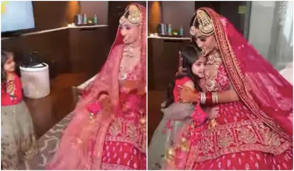Little Girl Sees Mom Dressed As Bride On Wedding. Her Viral Reaction Is Winning Hearts