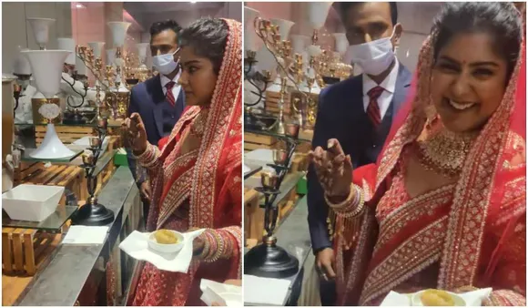 No Compromises With Golgappa: Woman's Hilarious Wedding Video Is Viral