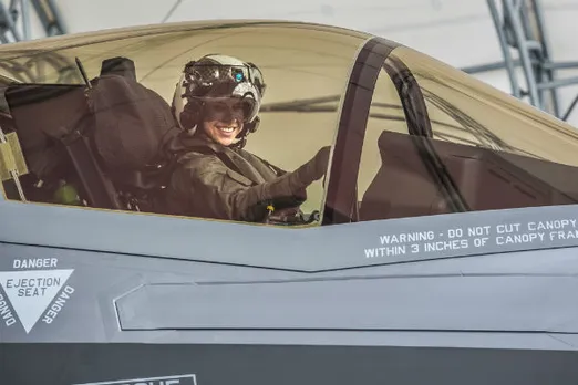 Capt. Anneliese Satz: First Female Marine To Pilot An F-35B Fighter Jet
