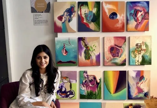 How Abstract Artist Sahaya Sharma Kapur Blends Art And Psychology