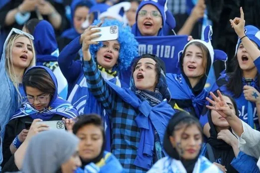 Iran Women Attend The First League Match After A Long Wait Of 40 Years