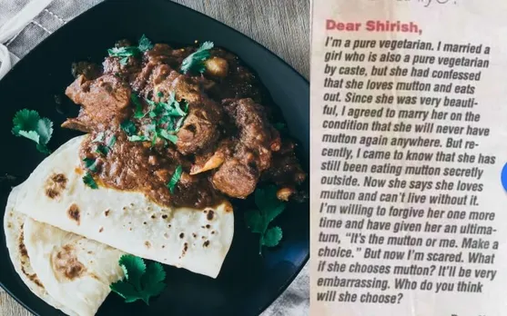 Wife Eats Mutton Secretly, Husband Asks Her To Choose Between Him And Meat