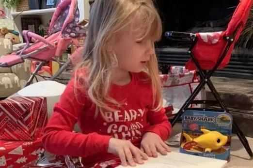Visually Impaired Girl Receives Braille Harry Potter Books On Christmas, Her Reaction Goes Viral