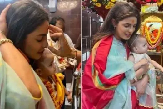 Entertainment Quick Reads: Priyanka Chopra Visits Siddhivinayak Temple With Daughter