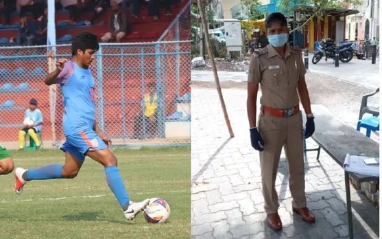 Footballer Turned Police Officer, Now Patrols Streets During The Pandemic