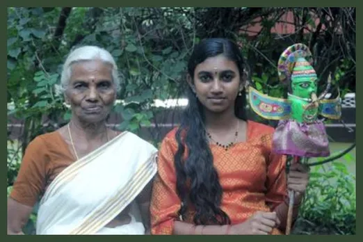 Padma Shri Moozhikkal Pankajakshi Practices A Unique Form Of Puppetry