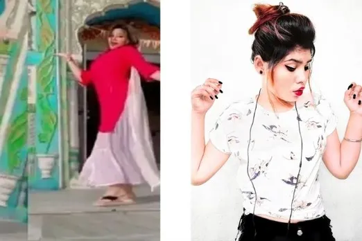 Influencer Aarti Sahu Booked After Videos Of Her Dancing Outside A Temple Goes Viral
