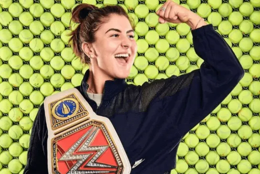 US Open Champion Bianca Andreescu Gets Customised WWE Belt