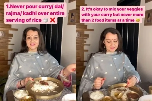 Here’s How Twitter Reacted To Manik Kaur Viral Video On Eating Desi Food
