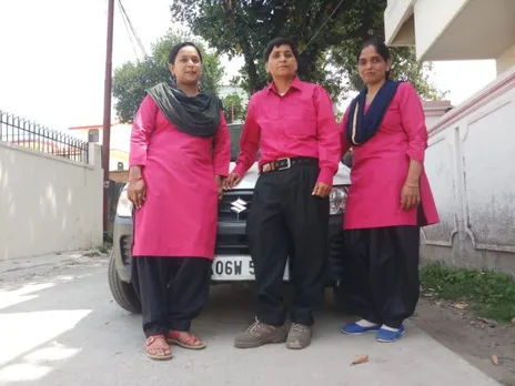 Meet Team 'SheCab', Uttarakhand's First Female-Driven Taxi Service