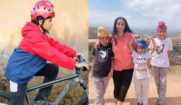 Sikh Woman Designs Turban-Friendly Helmets For Her Children