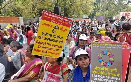 Marching For Gender Justice And Female Representation In Parliament