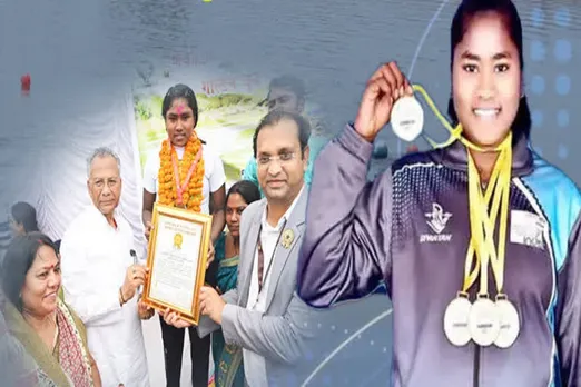 Chhattisgarh Teen Chandrakala Registers Guinness World Record: Swims For Eight Hours On The Go