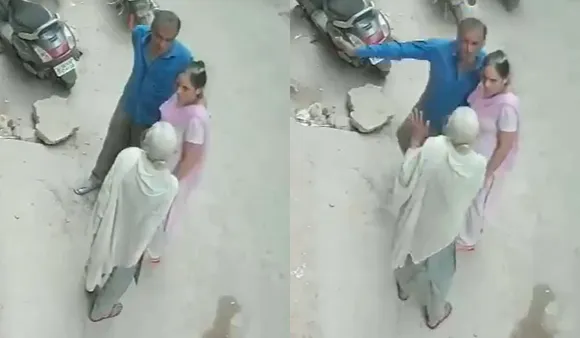 slapped by son