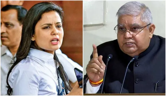 "Uncleji..." TMC MP Mahua Moitra And Bengal Governor Jagdeep Dhankhar's Feud Boils Over