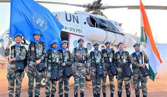 Quick Reads: All Indian Women Platoon Land In Abyei For UN Peacekeeping Misson