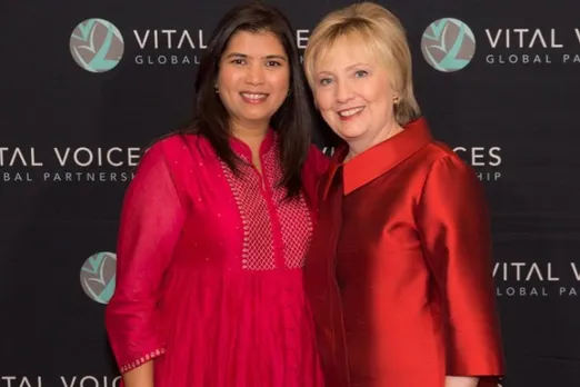 Meeting my hero - Hillary R Clinton by Elsamarie DSilva