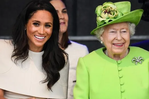 Meghan Markle And Prince Harry Greet Crowd Of Mourners, Pay Tribute To Queen Elizabeth II