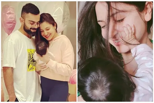 Strength And Divinity: Virat Kohli Shares Anushka Sharma's Picture With Daughter Vamika