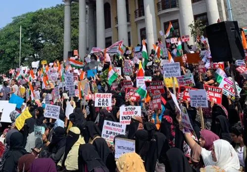 Bengaluru: Women Protest Against The Imposition Of Citizenship Act