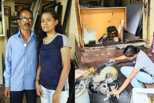 A Female Carpenter? "Why Not, My Daughter Will Break New Barriers," Said Her Dad