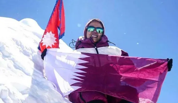 Sheikha Asma Becomes The First Person From Qatar To Scale Mount Manaslu