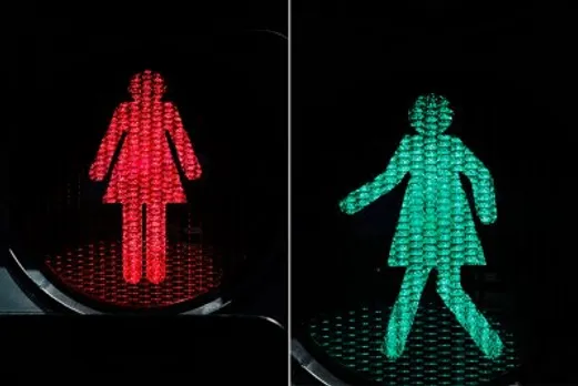Melbourne's Traffic Signals Show Female Figures To Promote Gender Equality