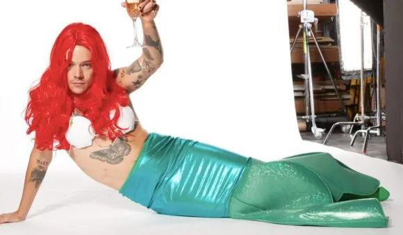 Harry Styles Dressed As Ariel The Mermaid Prompts A Wave Of Mixed Reaction Online