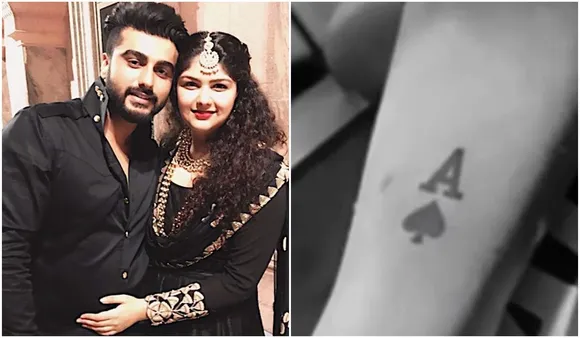 Anshula Is My Number One Human: Arjun Kapoor Inks Sister's Initials On His Wrist
